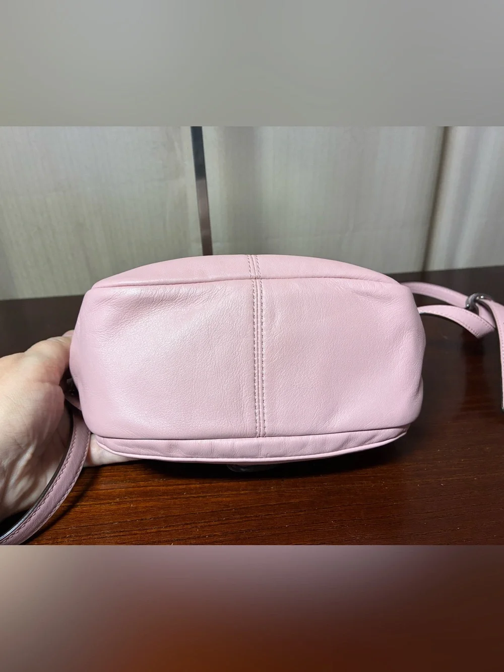 Coach Campbell Leather Camera Bag